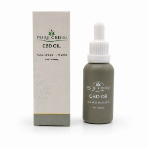 CBD Oil Full Spectrum 20% 30ml by PURECBD4U