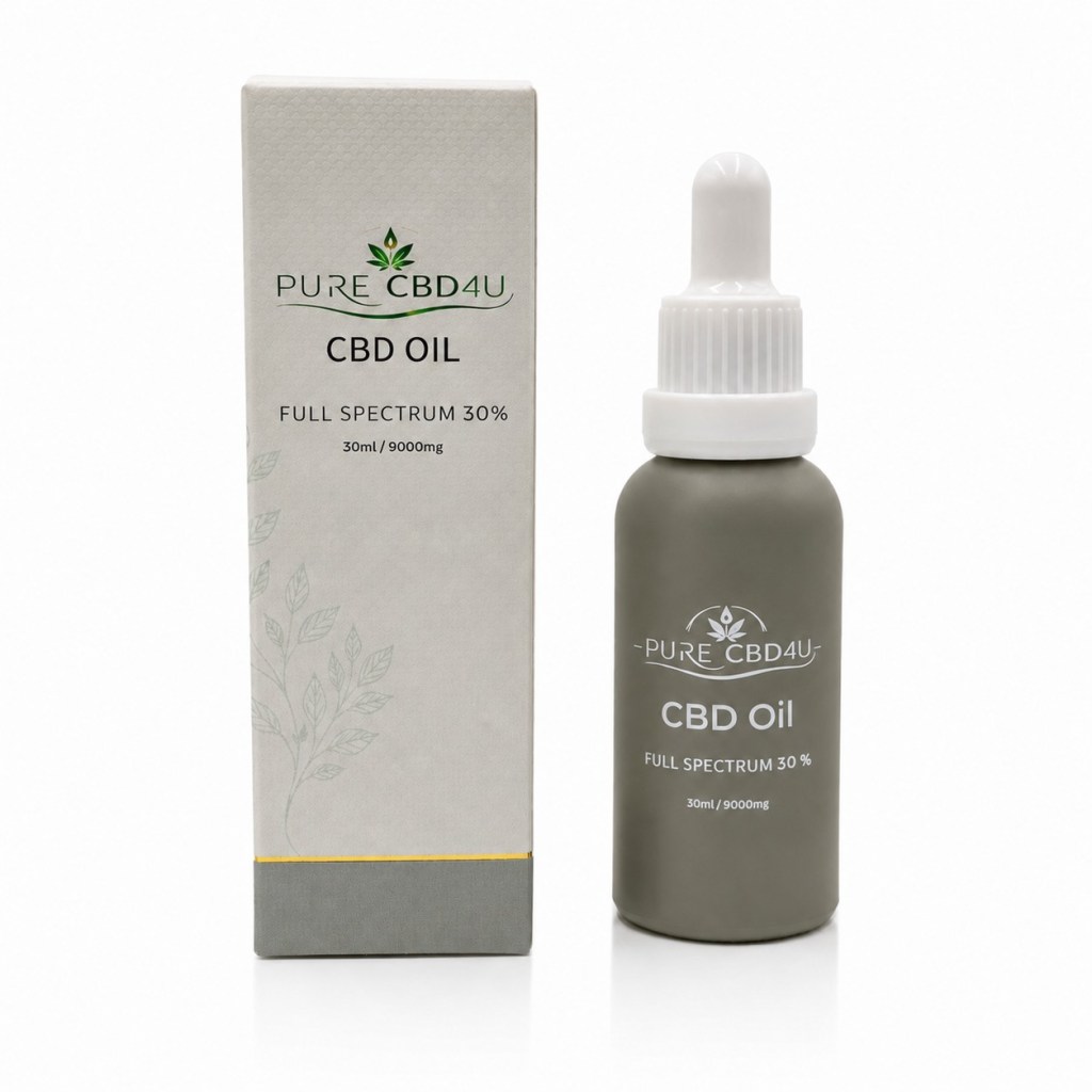 CBD Oil Full Spectrum 30% 30ml by PURECBD4U