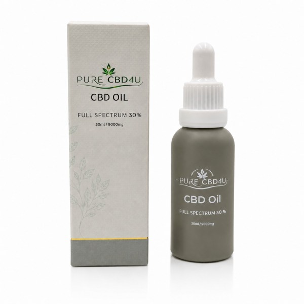 CBD Oil Full Spectrum 30% 30ml by PURECBD4U