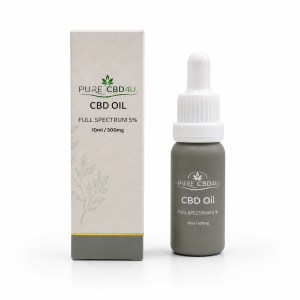 CBD Oil Full Spectrum 5% 10ml by PURECBD4U