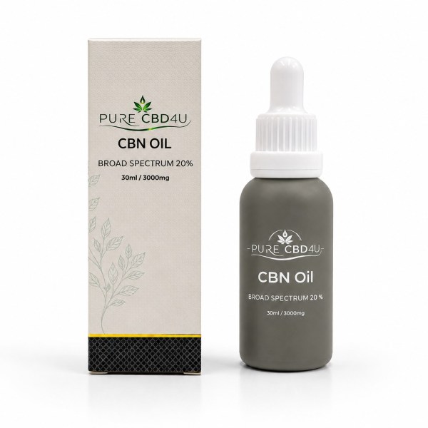 CBN Oil 20% 30ml Broad Spectrum by PURECBD4U