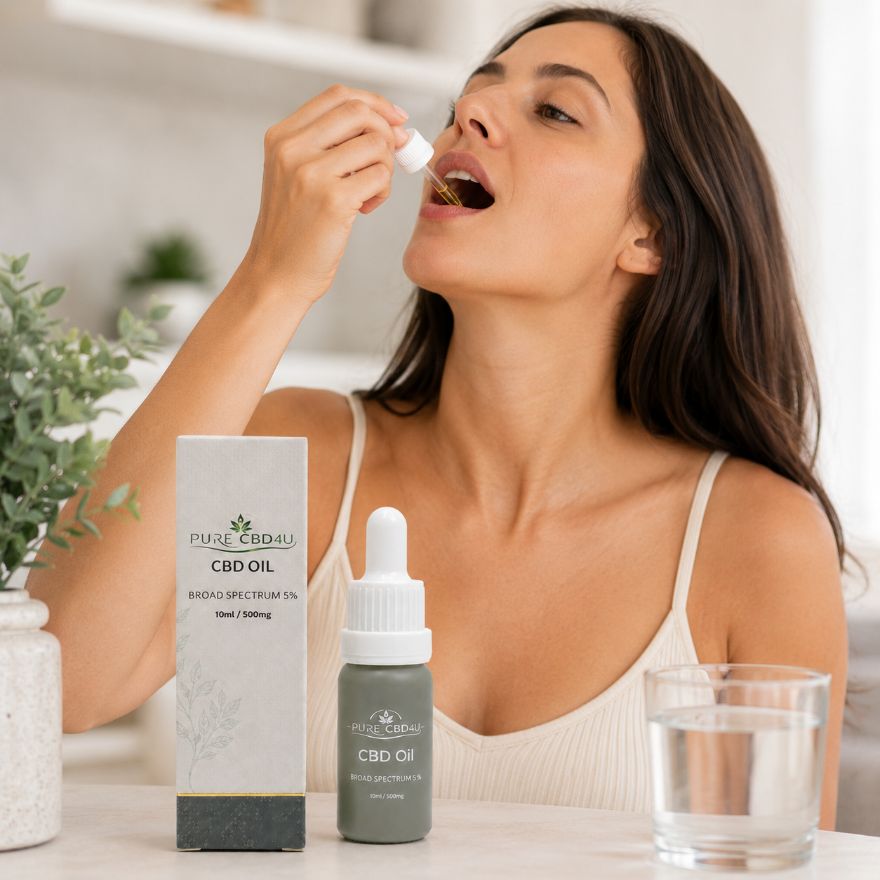Premium Broad Spectrum CBD Oil 10% by Pure CBD 4U – high-quality THC-free CBD oil with naturally occurring cannabinoids, easy to use with a convenient dropper pipette and produced to the highest quality standards.