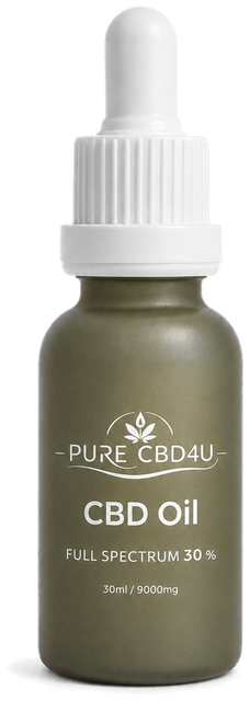 Pure CBD 4U CBD Oil bottle